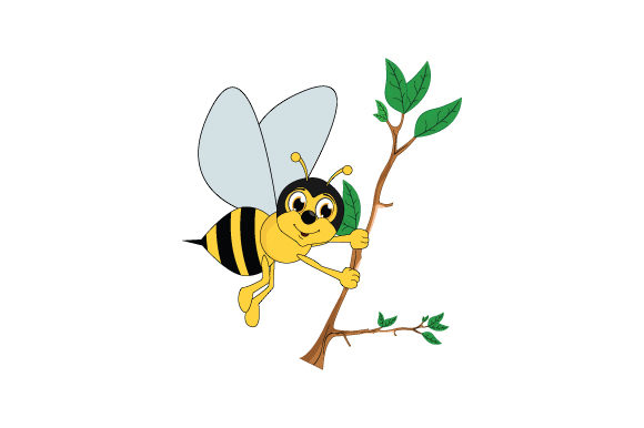 Download Cute Bee Illustration Design - Illustration Collection