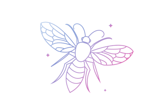 Download Feminine Bee Illustration - Illustration Collection