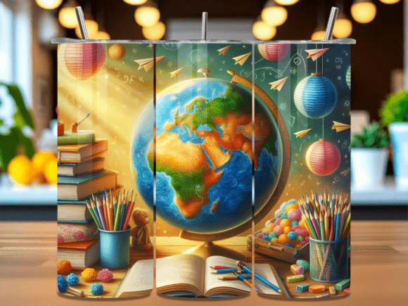 Download Classroom School Supplies Tumbler Wrap - Classroom school supplies Collection