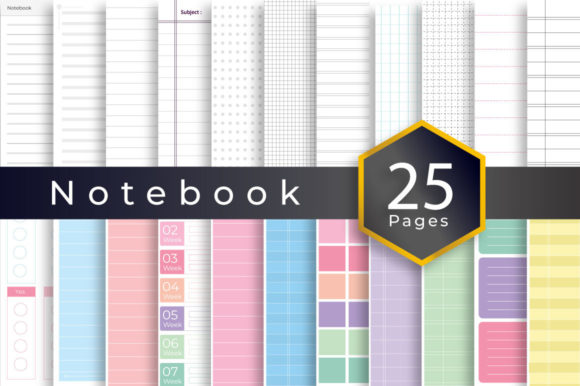 Download Notebook Printable Paper Kdp Interior - Notebook Collection