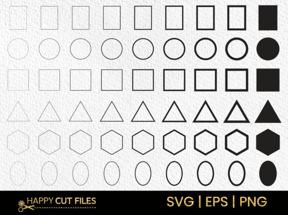 Download Circle Square Triangle Hexagon Shape Svg - Shape Collection