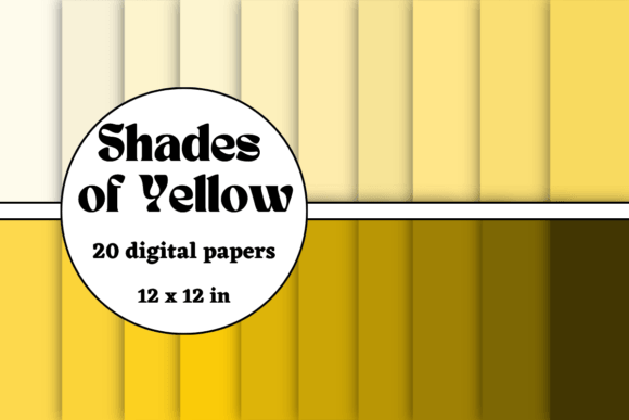 Download Shades of Yellow Digital Papers - Yellow digital papers Collection