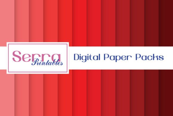 Download Shades of Red Digital Paper Pack - Red digital paper Collection