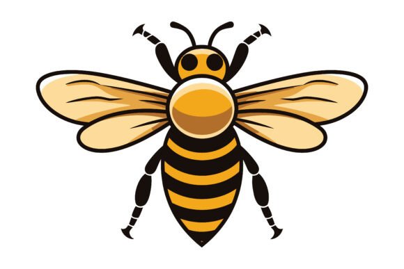 Download Cartoon Bee Illustration - Illustration Collection