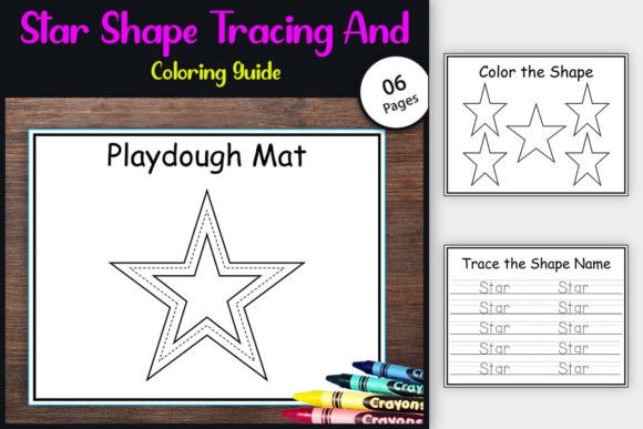Download Star Shape Name Tracing and Activities - Shape Collection