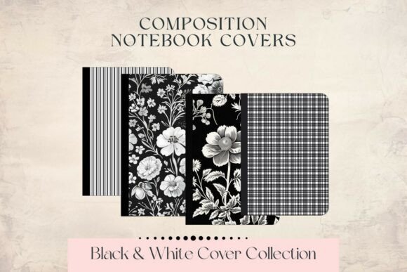Download B&amp;W Composition Notebook Covers - Notebook Collection