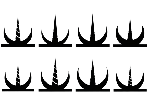 Download Unicorn Horn SVG Files for Crafts and - Unicorn horn Collection